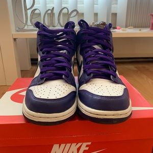 Dunk High “White Midnight Navy”